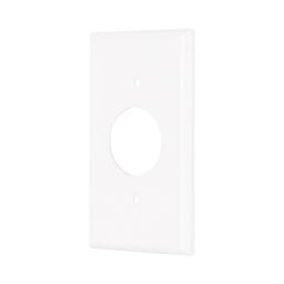 [47725] Placa de ABS para contacto redondo, Standard, blanco