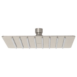 [47745] Regadera cuadrada 8', acero inox, sin brazo, satin, Tubig