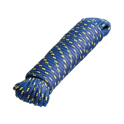 [47813] Piola de Polipropileno trenzada, multicolor, 5mm x 30m