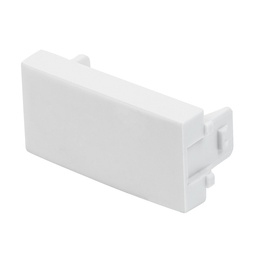 [48314] Tapon ciego, linea Oslo, color blanco, Volteck