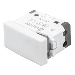 [48321] Interruptor de 3 vias, linea Oslo, color blanco, Volteck