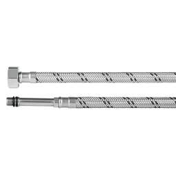 [48969] Manguera para monomando, acero inox, 1/2'x M10, 55 cm, Foset