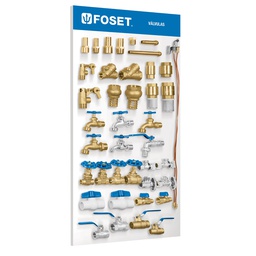 [55577] Exhibidor de valvulas, Foset