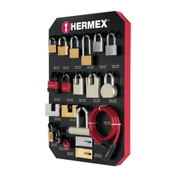 [56361] Exhibidor con candados, Hermex