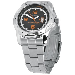 [60072] Reloj para caballero, acero inoxidable, Truper