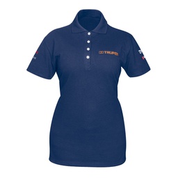 [60474] Playera polo para mujer, azul, CH, Truper