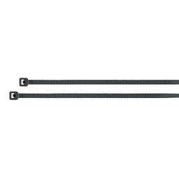 [44321] Bolsa con 100 cinchos plasticos 18 lb, 150x2.5 mm, negros
