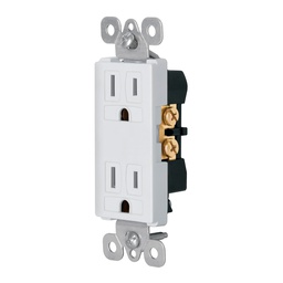 [46111] Contacto duplex, 2 polos + tierra, linea Classic, Volteck