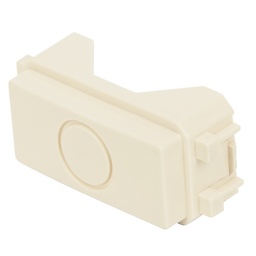[46143] Modulo (tapon) ciego, linea Italiana, color marfil , Volteck