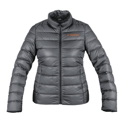 [66007] Chamarra de plumas para mujer, gris, EG, Truper