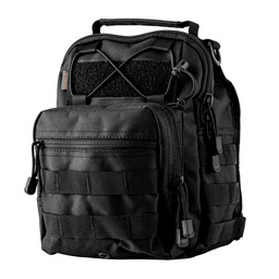 [67022] Mochila tactica multiusos negra, Truper