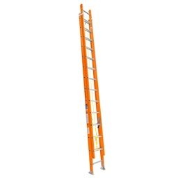 [100229] Escalera de extension, tipo II, 28 peldaños, fibra de vidrio