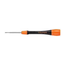 [100670] Desarmador de precision de cruz PH0 mango ergonomico, Truper
