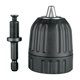 [102474] Broquero cierre rapido 3/8' con adaptador Hex de 1/4'