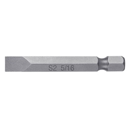 [12174] Estuche con 5 puntas planas de 5/16' largo 2', Truper Expert