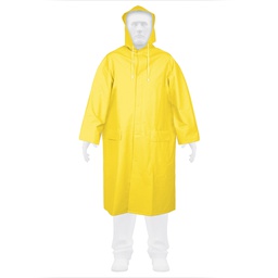 [14414] Gabardina impermeable doble capa, talla M, Truper