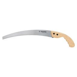 [18172] Serrucho de poda 14' hoja curva 6 DPP, mango madera, Truper