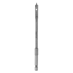 [28096] Broca plana de manita 1/4' para madera, Pretul