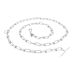 [44314] Cadena de 1.8 m de amarre para perro, 2.4 mm, Fiero