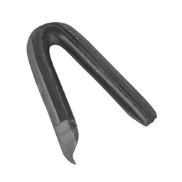 [44511] Caja con 10 kg de grapas 1' negras p/alambre de puas, Fiero