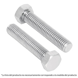 [44590] Bolsa con 20 tornillos 7/16' x 4' tipo maquina, Fiero
