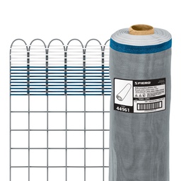 [44961] Rollo de 30 m x 1.2 m de malla mosquitera plastica gris