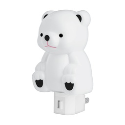 [46288] Luz de noche con lampara E12, oso, Volteck