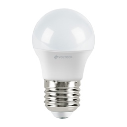 [46855] Lampara LED G45 3 W (equiv. 25 W) luz calida blister Volteck