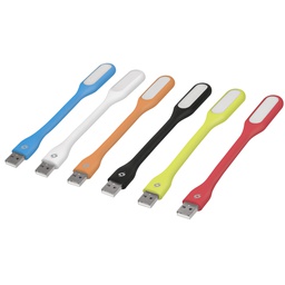 [46865] Mini-lampara flexible de 5 LEDs 1W para puerto USB, Volteck