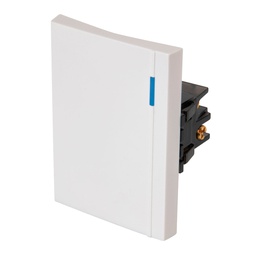 [47050] Interruptor de 3 vias, 3 modulos, linea Española, blanco