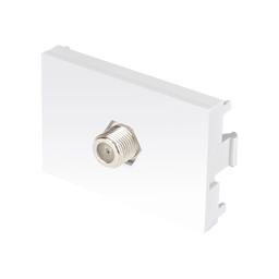 [47950] Toma de television blanco de 1.5 modulos, linea Lisboa