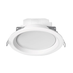 [48347] Luminario LED empotrado redondo de 6 W, luz de dia, Volteck