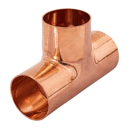 [47639] Tee de cobre sencilla de 1', Foset Basic