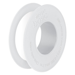 [48463] Cinta sella roscas 1/2' x 7 m, uso general, Foset Basic