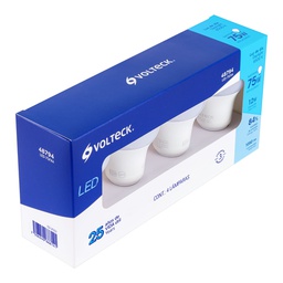 [48794] Pack de 4 lamparas LED A19 12 W (equiv. 75 W), luz de dia