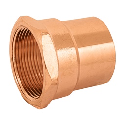 [48899] Conector de cobre, rosca interior 1-1/2', Foset