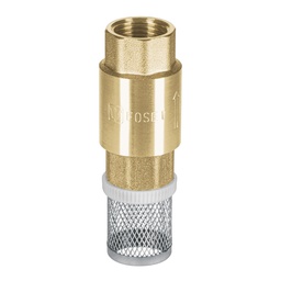 [49061] Pichancha tipo check de laton inoxidable 1/2', Foset