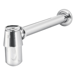[49986] Cespol de bote 1-1/4', sin contra, laton cromo, para lavabo