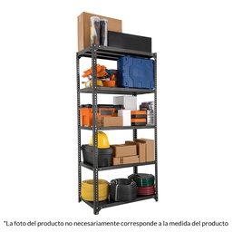 [51580] Estante metalico 5 repisas cap. 80 kg, 180 x 46 x 85, Truper