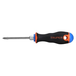 [14064] Desarmador de cruz 3/16' x 3' mango Comfort Grip, Truper
