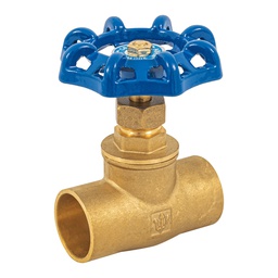 [49042] Valvula de globo de laton, soldable de 1', Foset