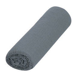 [56021] Rollo de 25 m de franela gris de algodon, Klintek