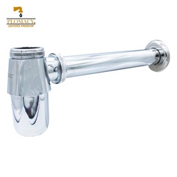 [TLR28] Trampa Lavabo Cromada con Registro Plomacy (TLR28)