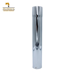 [EL31] Extension Lavabo Acero Inox. 1 1/4" x 20cm. Plomacy (EL31)