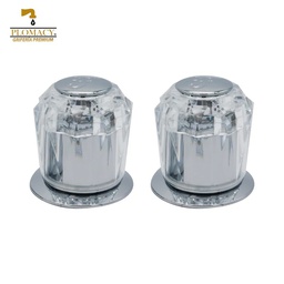 [RPJEA] Juego de Chapeton y Maneral  Acrilico Para Regadera Plomacy  (RPJEA)