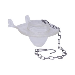 [9459] Sapo 2" Cristalino Cadena Inoxidable En Cajita   (9459)