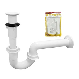 [2660] Cespol-"P"  Para Lavabo Rejilla Blanca (En Bolsa de Lujo) (2660)