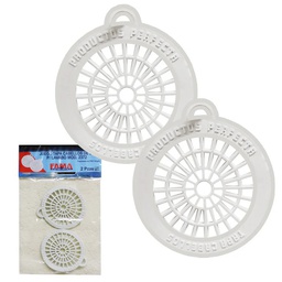 [2372] Atrapacabellos De 2" Flexible Bolsa Con 2 Pzs. (2372)