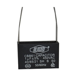 [CXCSOL4401] 1 Capacitor Cluxer 1mf 450 Vac Soldable Motor Electronica
