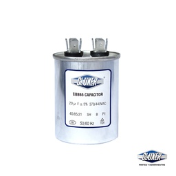 [CXC44020] 1 Capacitor De Trabajo 20mf Dual-440vac-370vac +-5% 50/60hz